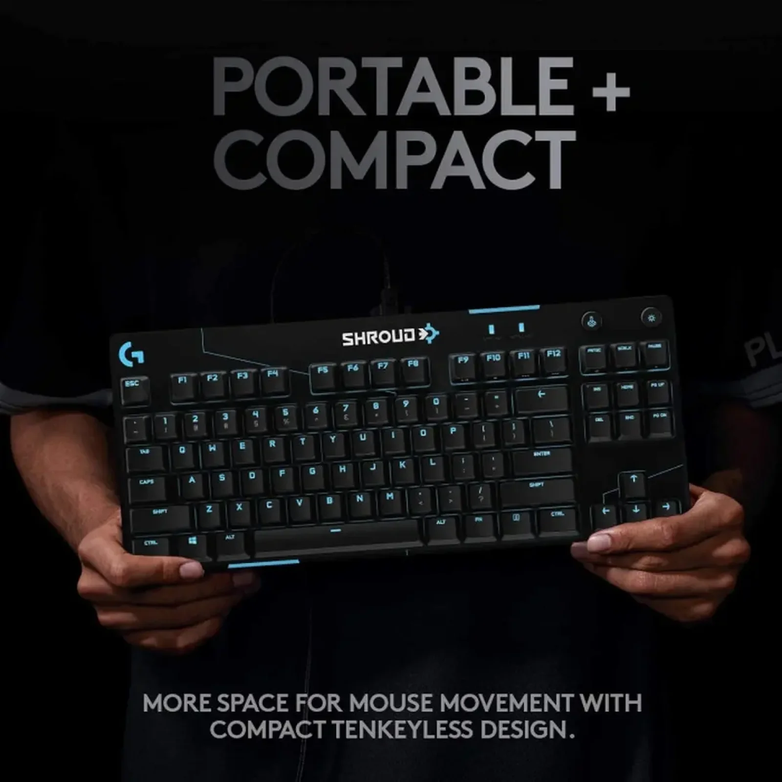Клавиатура Logitech G PRO Mechanical Gaming Keyboard Shroud Edition (920-009846, 920-009849)