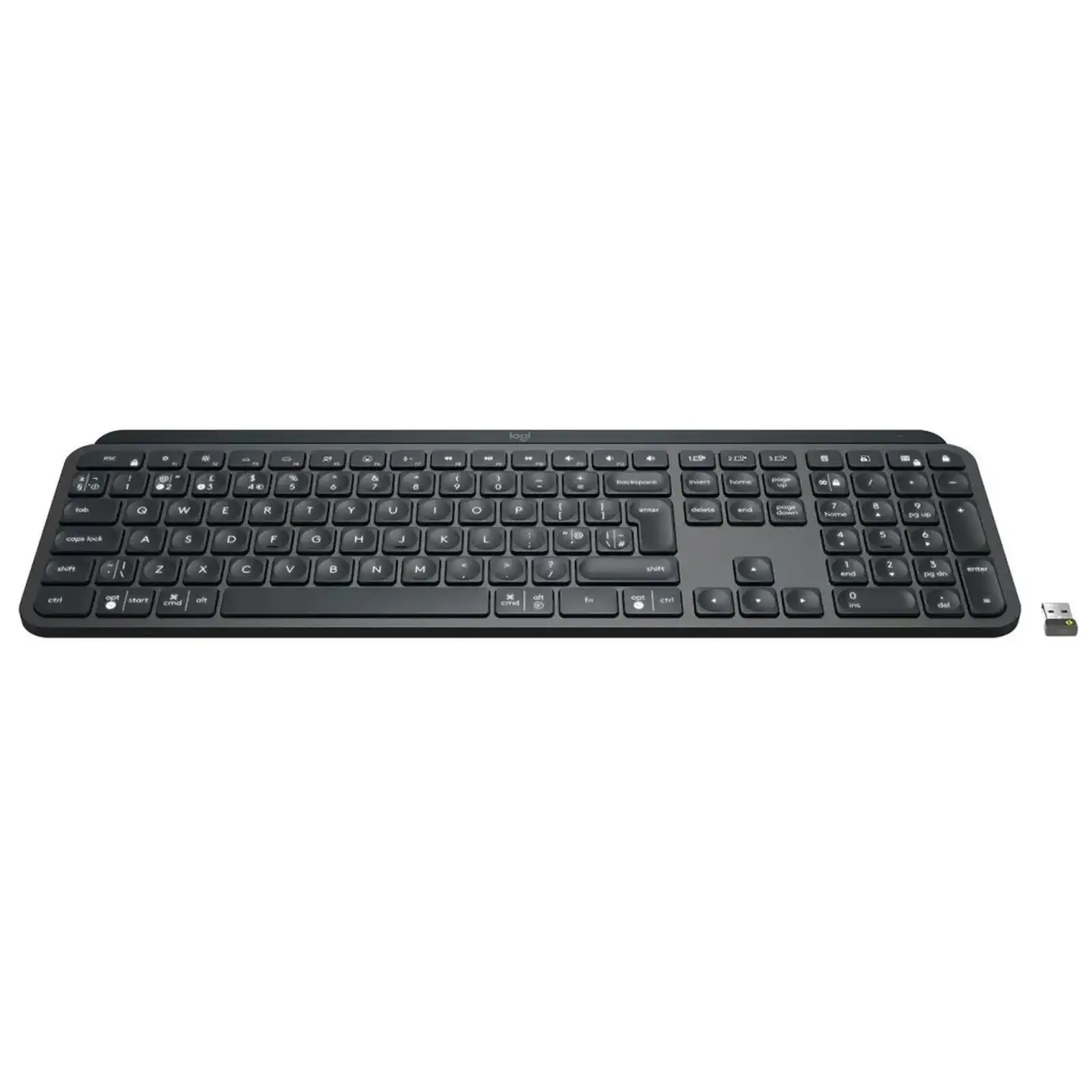 Клавиатура Logitech MX Keys Advanced for Business Illuminated Graphite (920-010251, 920-010116)
