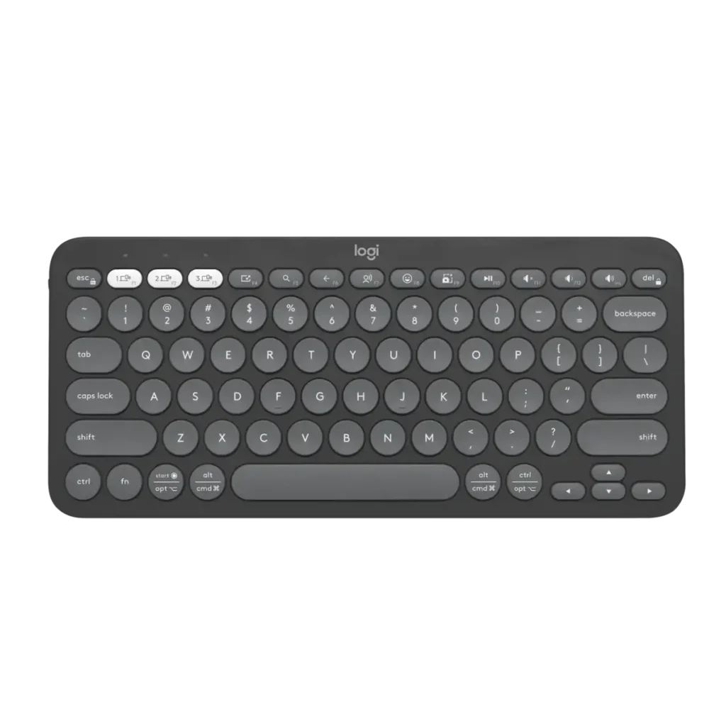 Клавіатура Logitech Pebble Keys 2 K380s Tonal Graphite (920-011753)