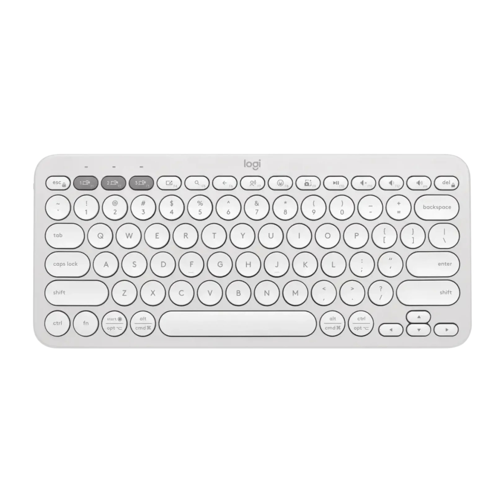 Клавиатура Logitech Pebble Keys 2 K380s Tonal White (920-011754)