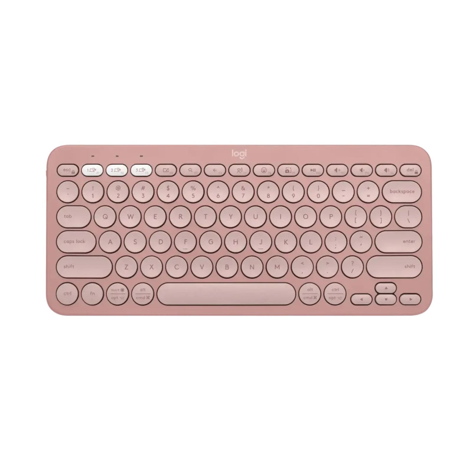 Клавиатура Logitech Pebble Keys 2 K380s Tonal Rose (920-011755)