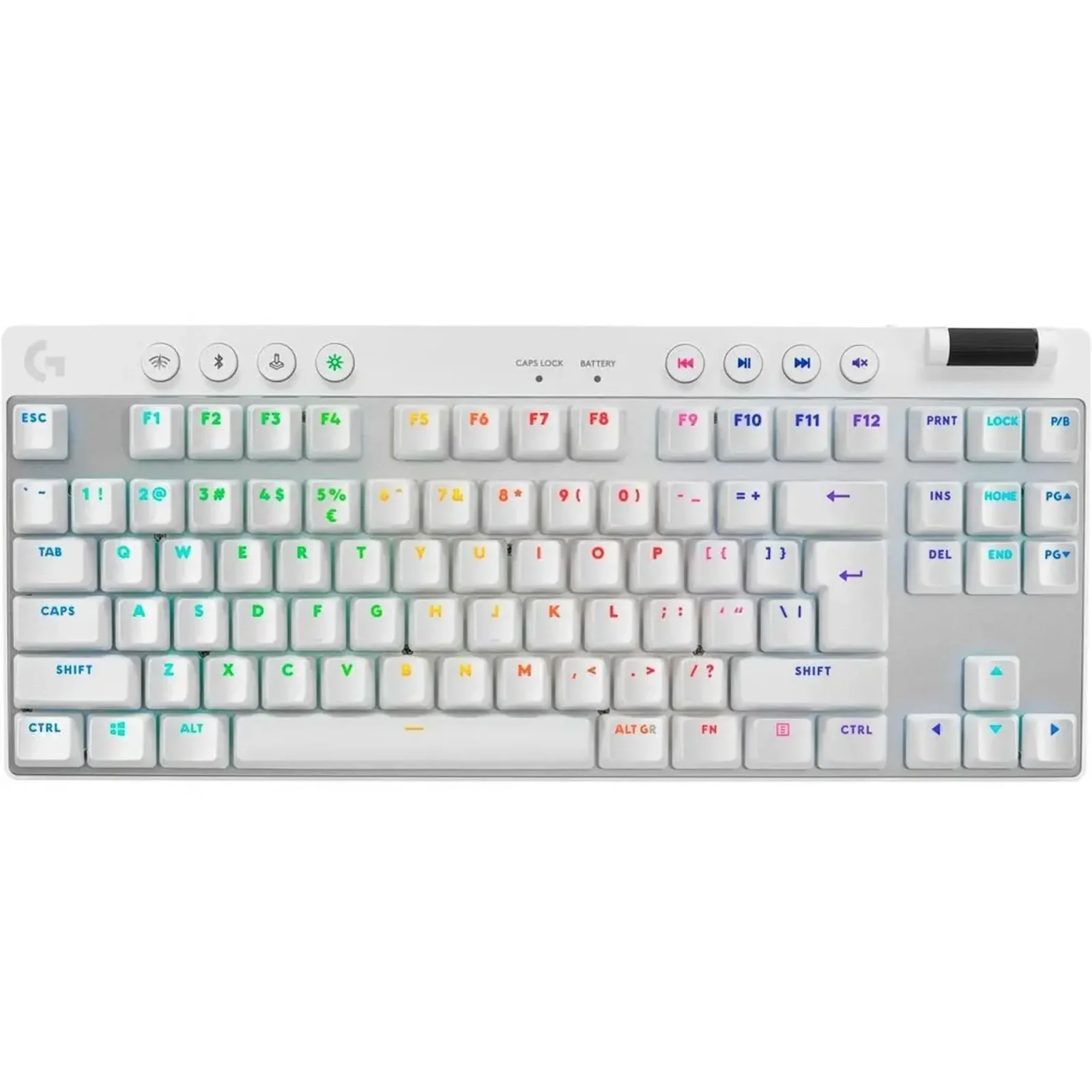 Клавіатура Logitech G Pro X TKL LightSpeed Tactile White (920-012148)