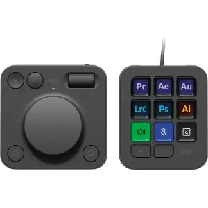 Контроллер для стриминга Logitech MX Creative Console Graphite (920-012931,920-012660)