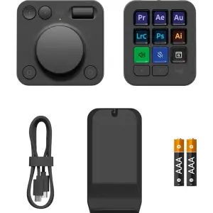 Контроллер для стриминга Logitech MX Creative Console Graphite (920-012931,920-012660)
