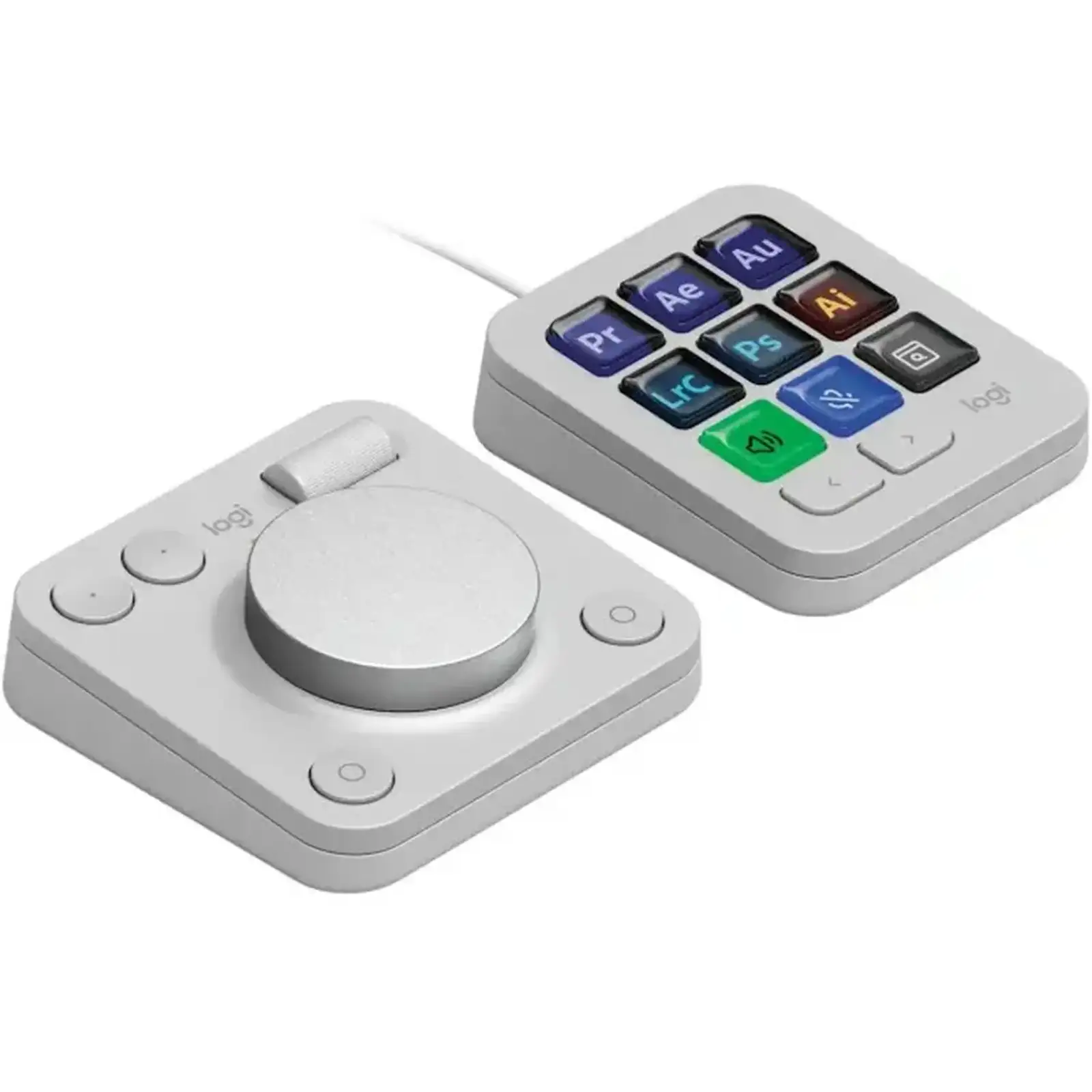 Контролер для стрімінга Logitech MX Creative Console Pale Grey (920-012932) UA