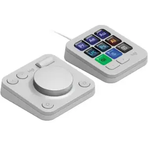 Контролер для стрімінга Logitech MX Creative Console Pale Grey (920-012932) UA