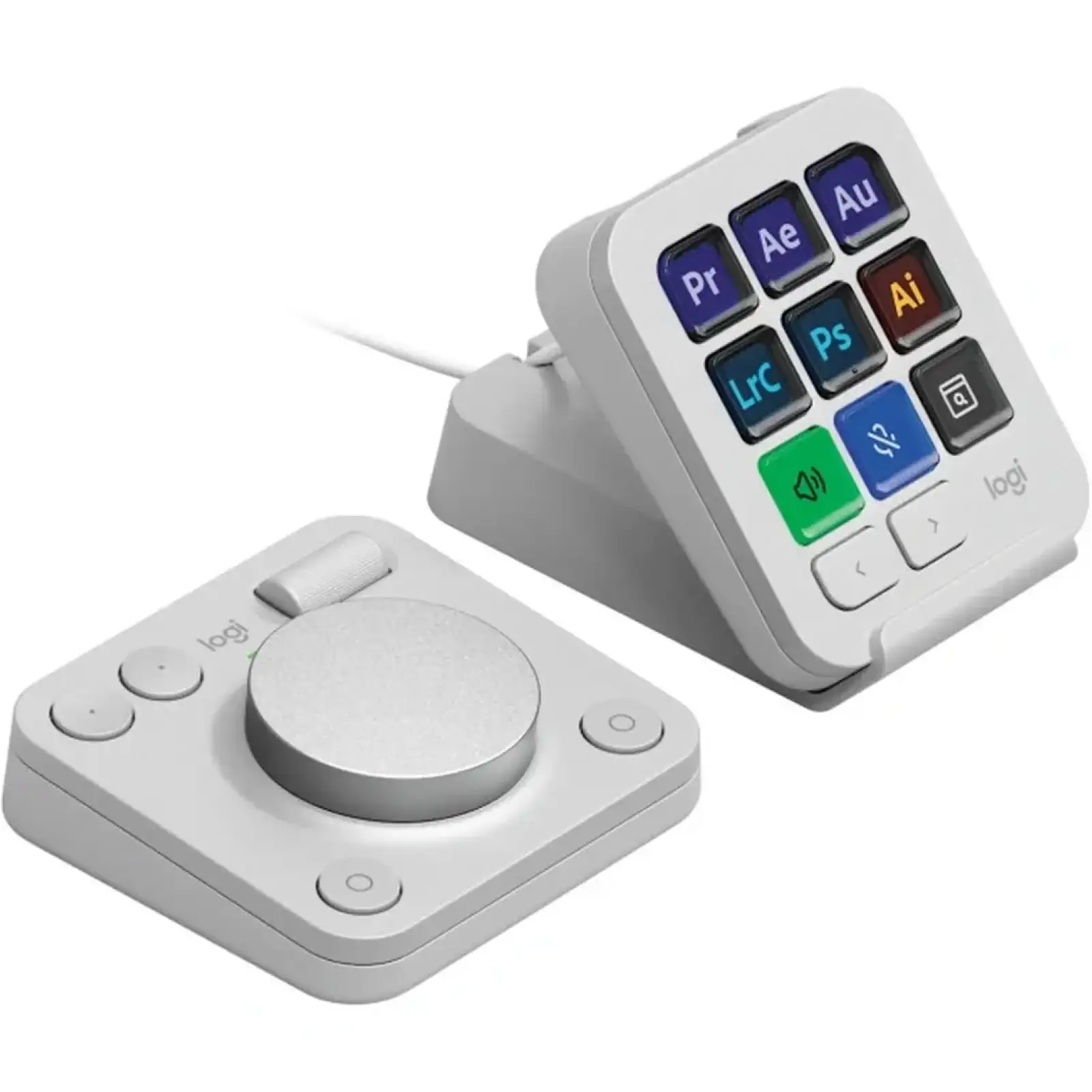 Контролер для стрімінга Logitech MX Creative Console Pale Grey (920-012932) UA