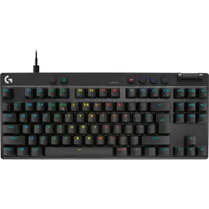Цвет: Черный - КлавиатураLogitech G Pro X TKL Rapid Linear Black (920-013233)