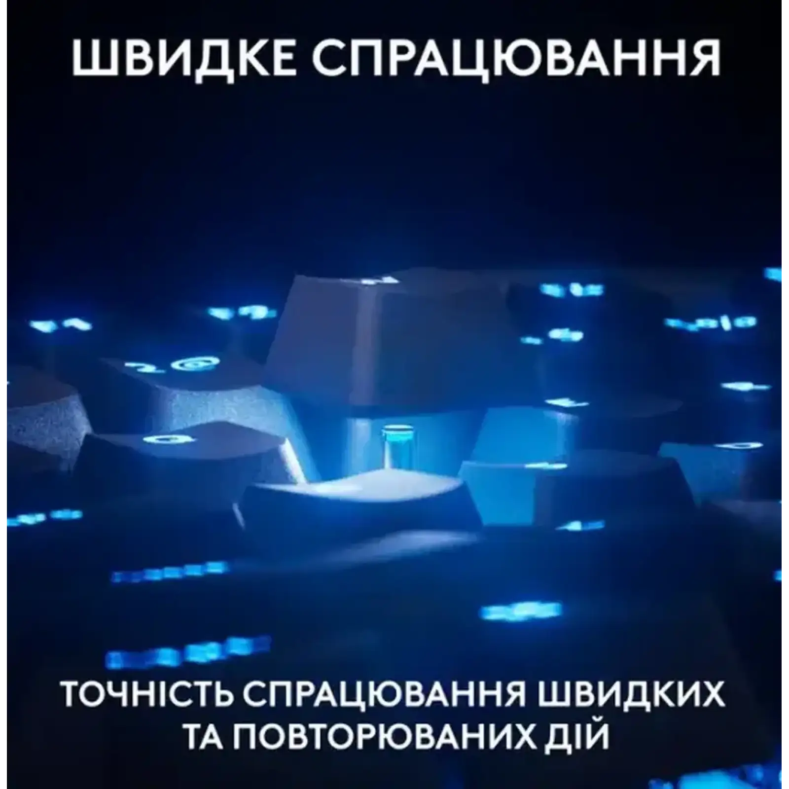 КлавиатураLogitech G Pro X TKL Rapid Linear Black (920-013233)