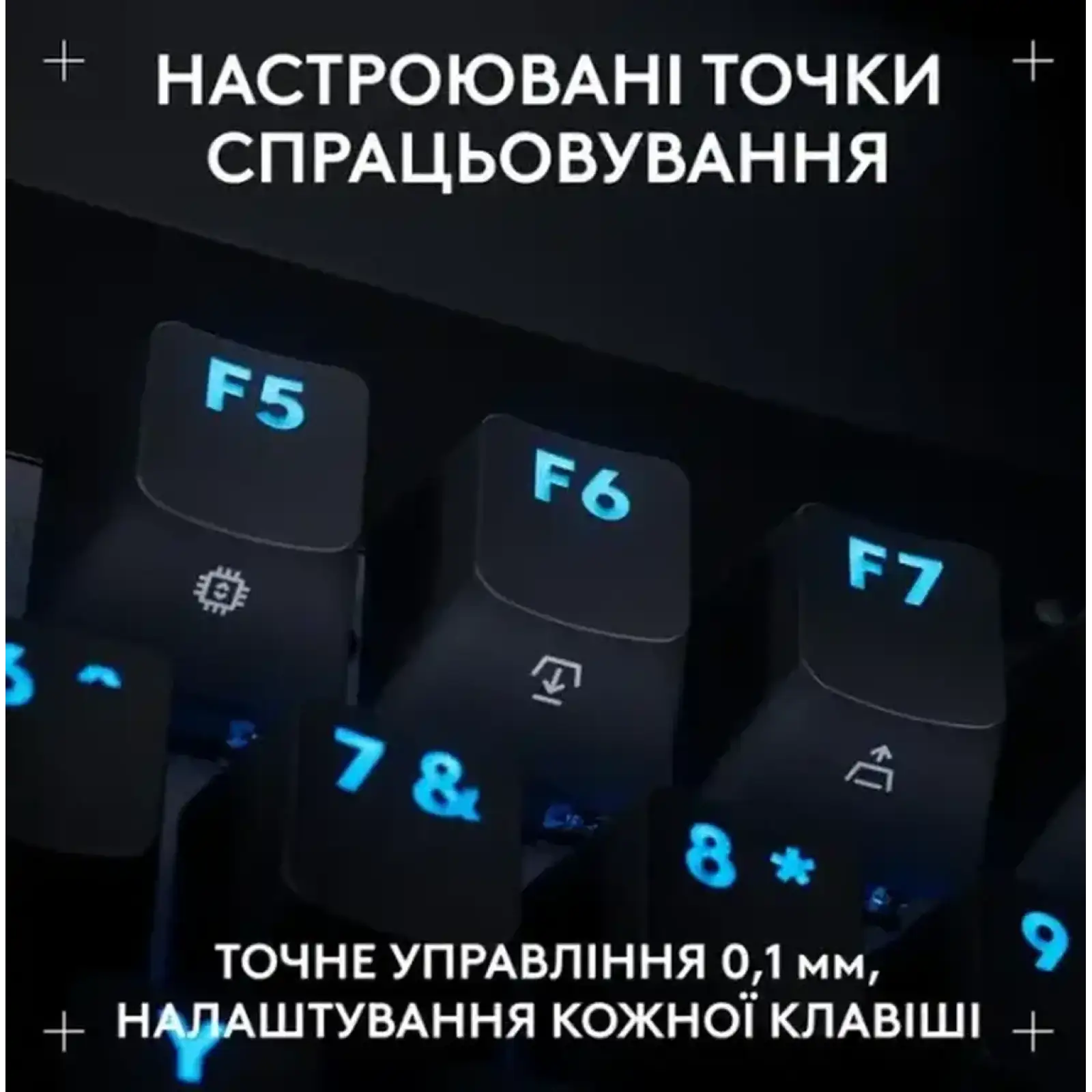 КлавиатураLogitech G Pro X TKL Rapid Linear Black (920-013233)