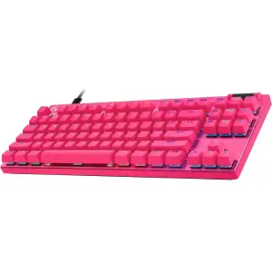 КлавиатураLogitech G Pro X TKL Rapid Linear Magenta (920-013253)