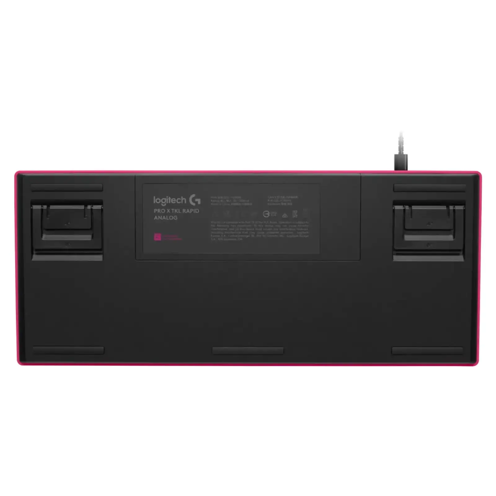 КлавиатураLogitech G Pro X TKL Rapid Linear Magenta (920-013253)