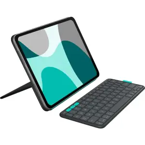 Чехол-клавиатура Logitech Flip Folio для Apple iPad Air 11, Apple iPad Pro 11 Graphite (920-013403)