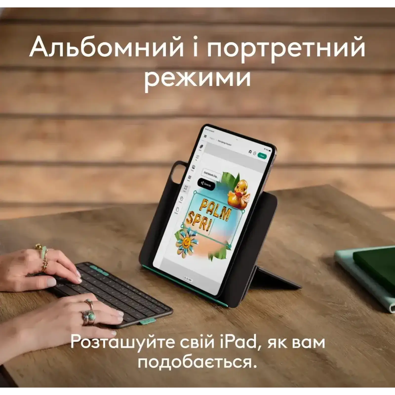 Чехол-клавиатура Logitech Flip Folio для Apple iPad Air 11, Apple iPad Pro 11 Graphite (920-013403)