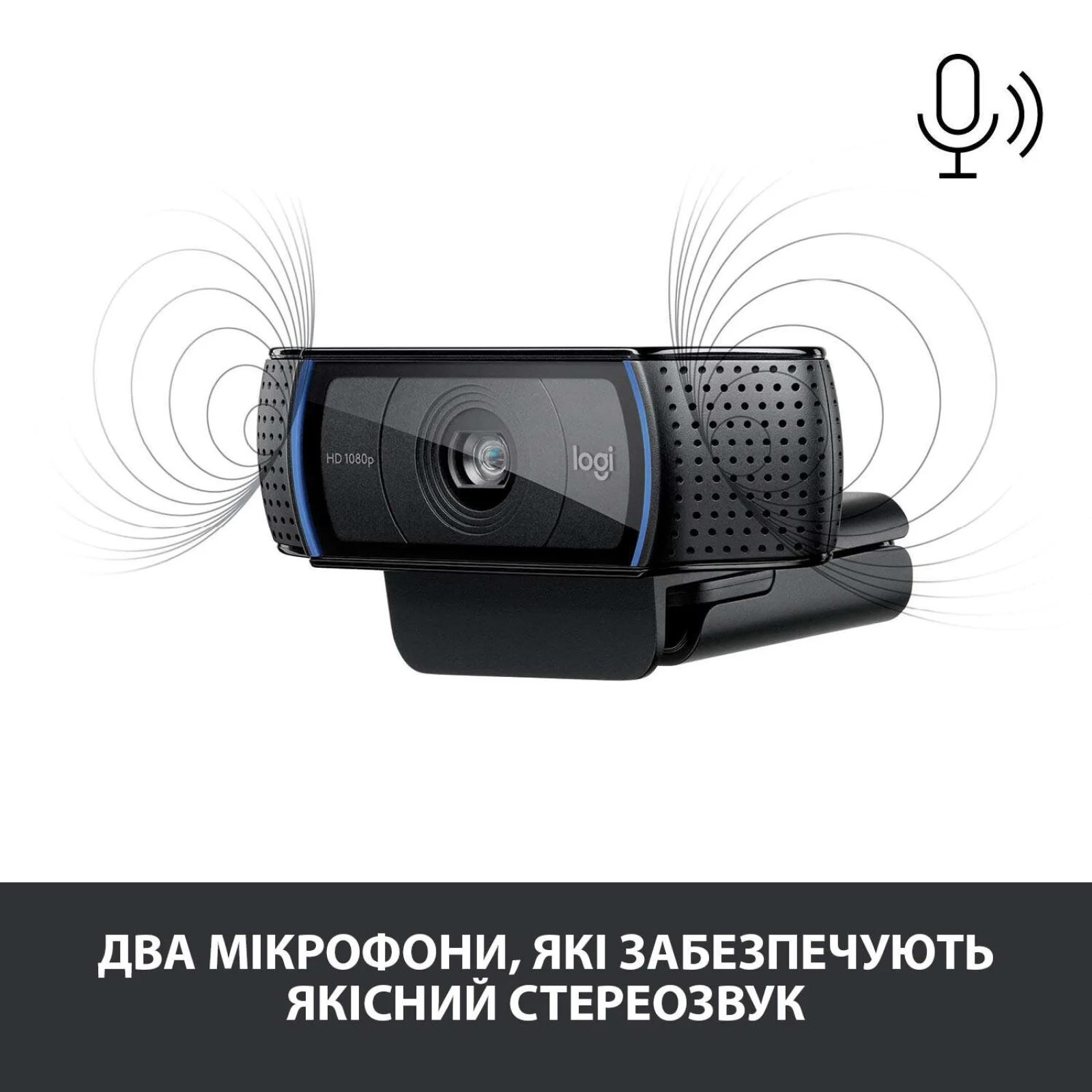 Веб-камера Logitech C920 Pro HD Webcam (960-001055)