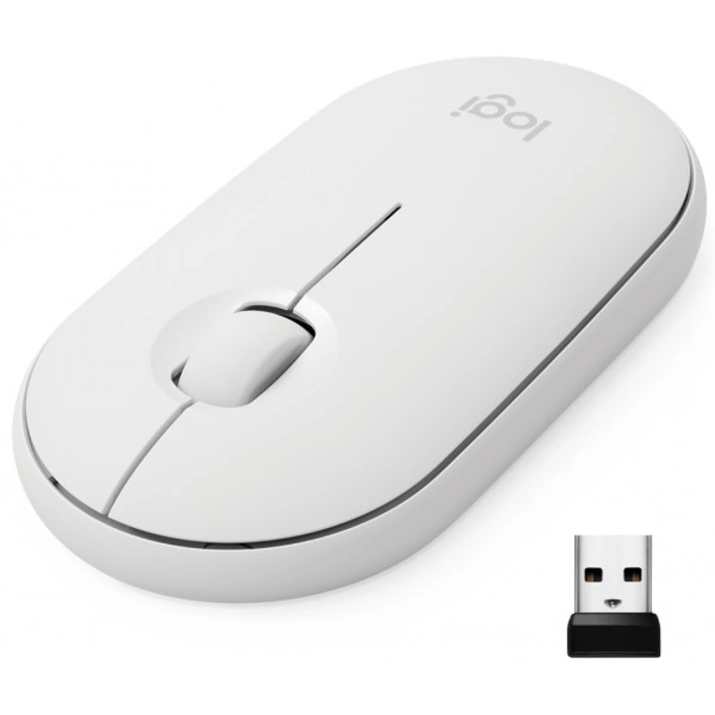 Миша LOGITECH Pebble M350 Wireless White (910-005716, 910-005541)