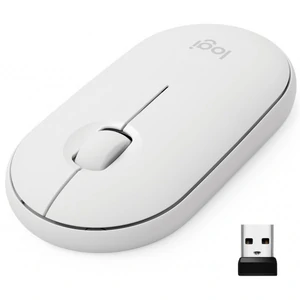 Миша LOGITECH Pebble M350 Wireless White (910-005716, 910-005541)