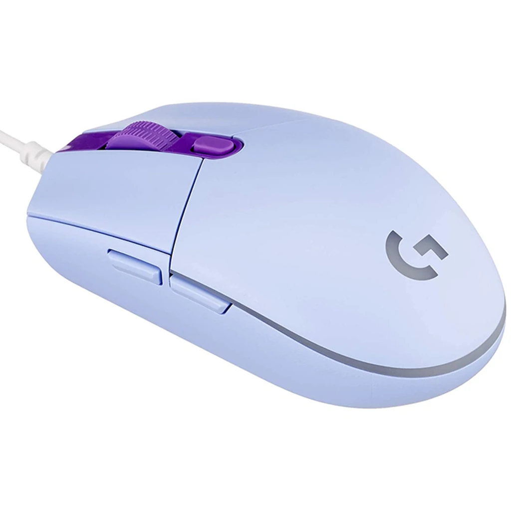 Мышь Logitech G203 Gaming Lightsync USB Lilac (910-005853)