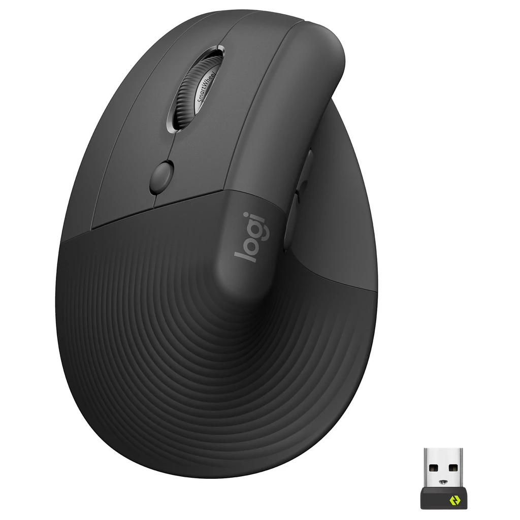 Мышь LOGITECH Lift Vertical Ergonomic Graphite (910-006474) UA