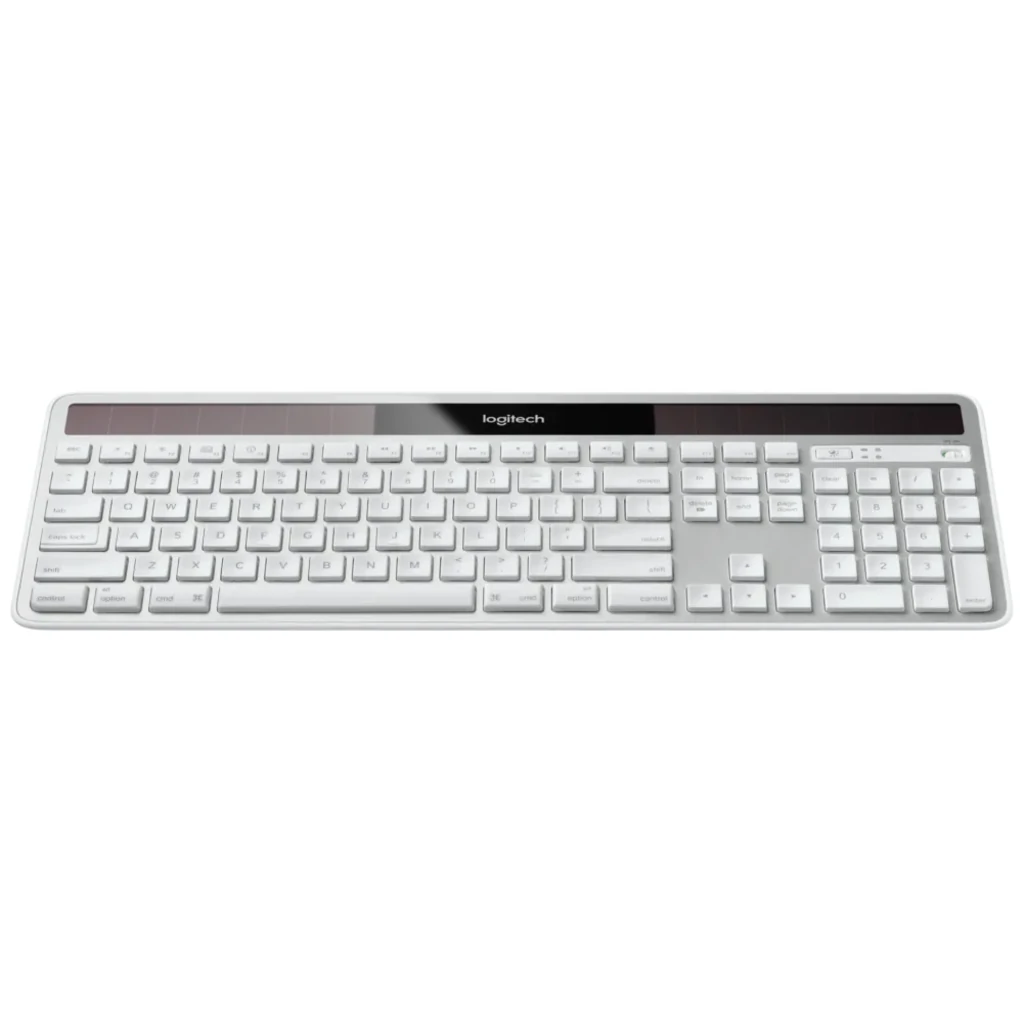 Клавиатура LOGITECH K750 Wireless Solar Keyboard For Mac White (920-003472)