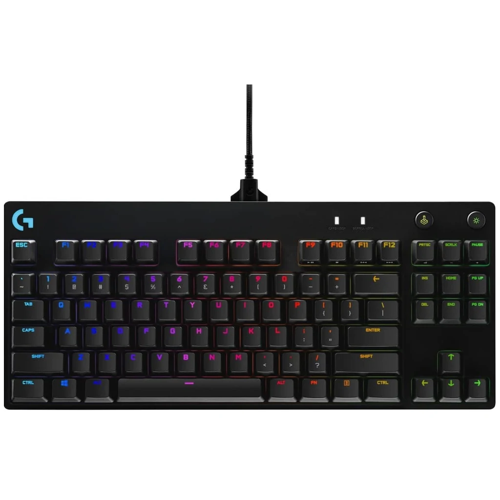 Клавіатура LOGITECH G PRO Mechanical Gaming Black US (920-009388)