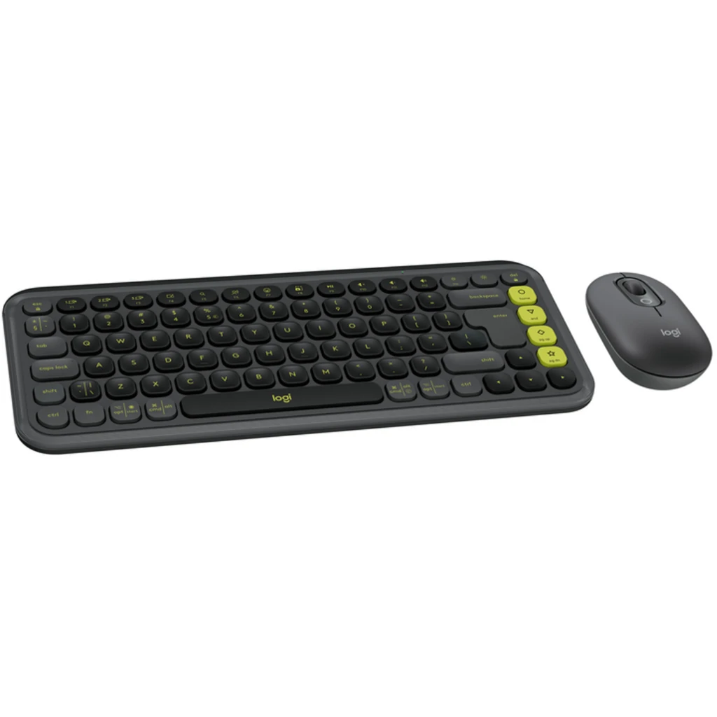 Клавиатура беспроводная+мышь Logitech Pop Icon Combo Graphite (920-013156) UA