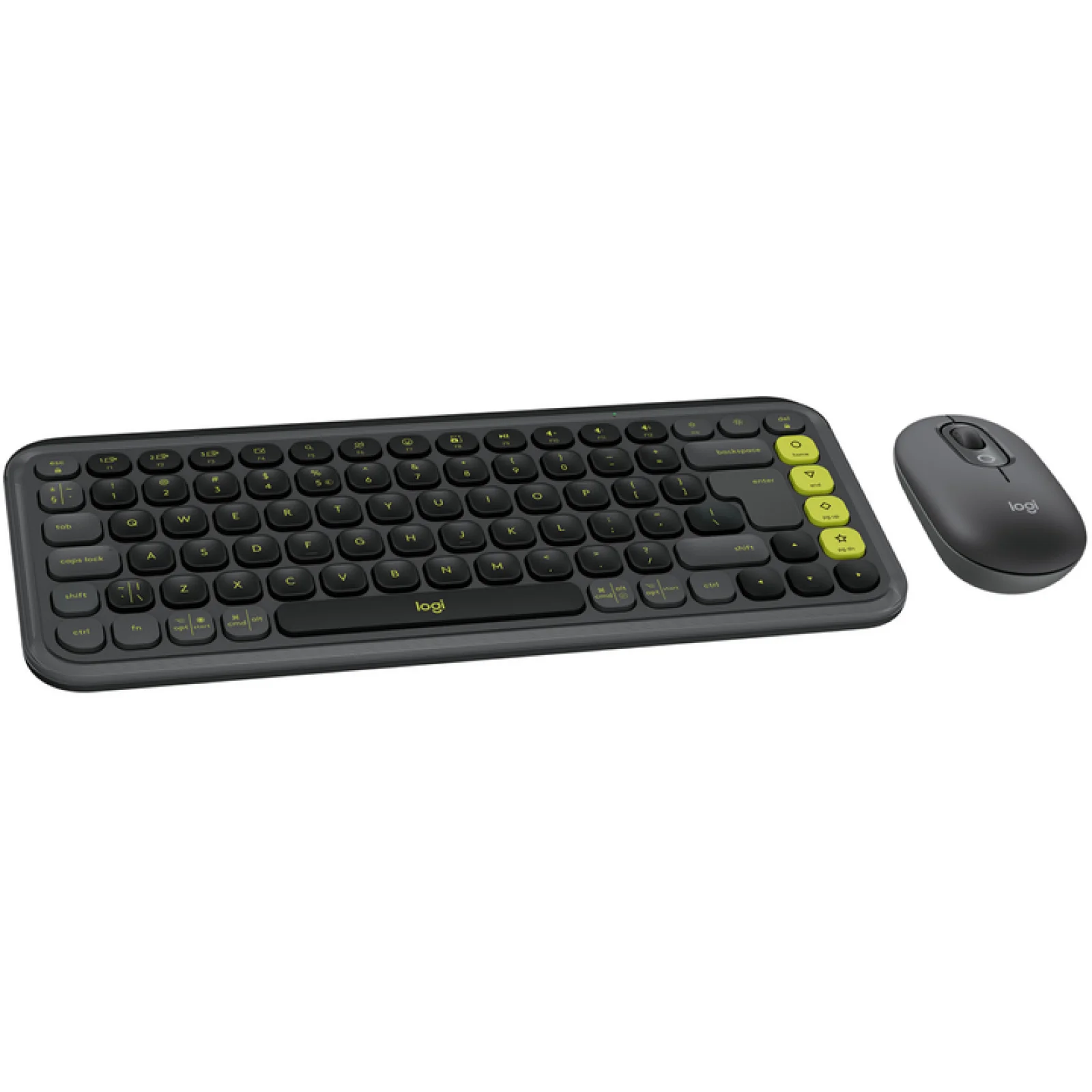 Клавиатура беспроводная+мышь Logitech Pop Icon Combo Graphite (920-013156) UA
