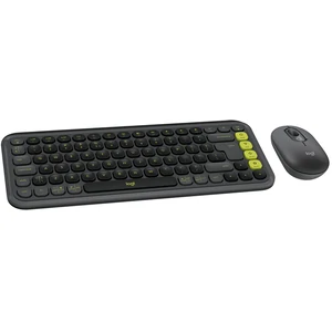 Клавиатура беспроводная+мышь Logitech Pop Icon Combo Graphite (920-013156) UA