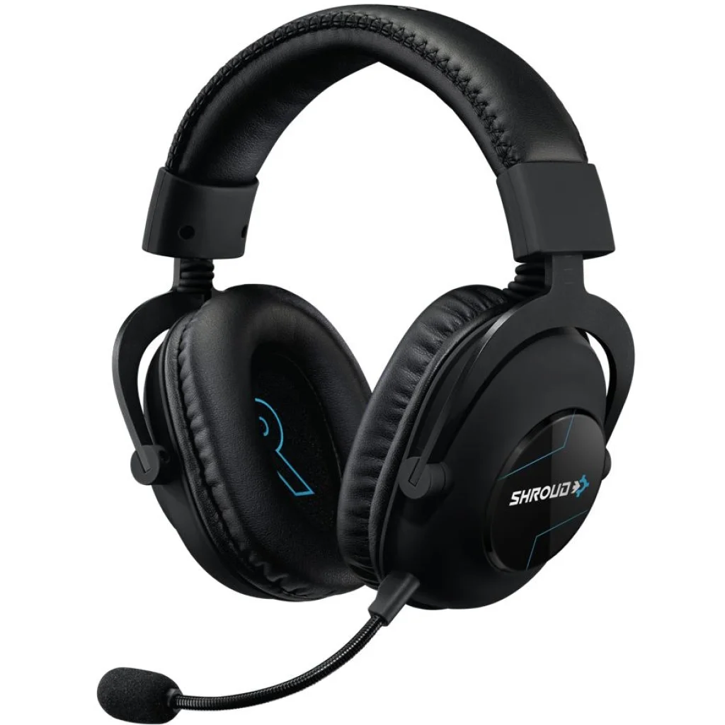 Наушники Logitech G PRO X Wireless LightSpeed Shroud Edition Black (981-000956)