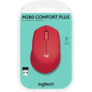 Мышь Logitech M280 Wireless Mouse Red (910-004308)