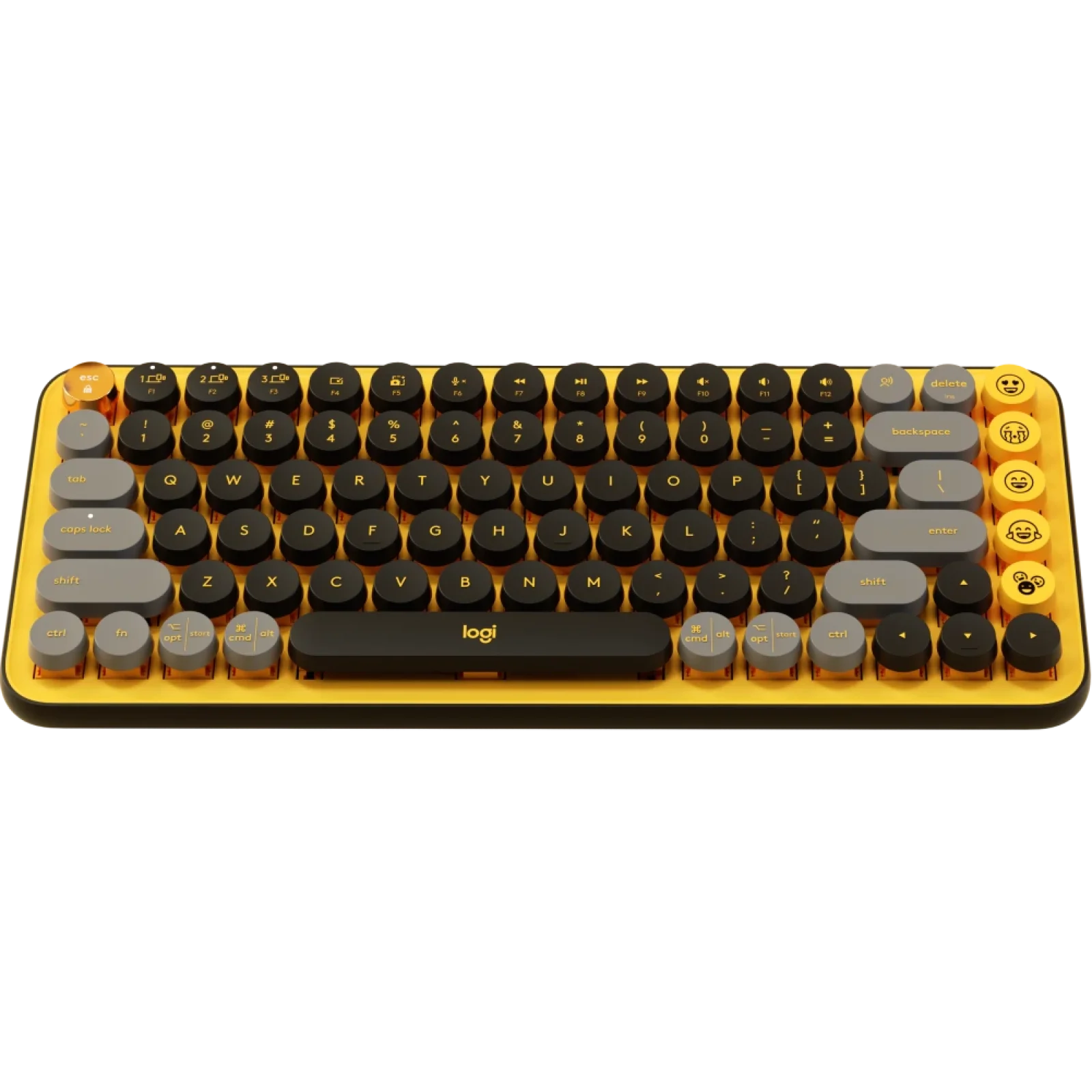 Клавиатура Logitech Pop Wireless Blast Yellow (920-010735)