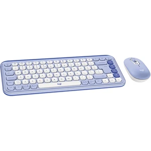 Клавиатура беспроводная+мышь Logitech Pop Icon Combo Lilac (920-013078) UA