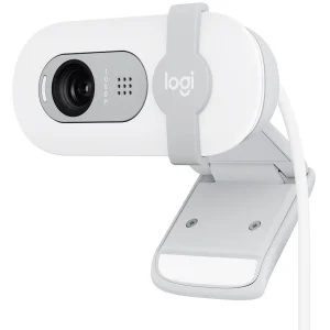 Веб-камера Logitech Brio 100 Full HD Webcam Off White (960-001617)