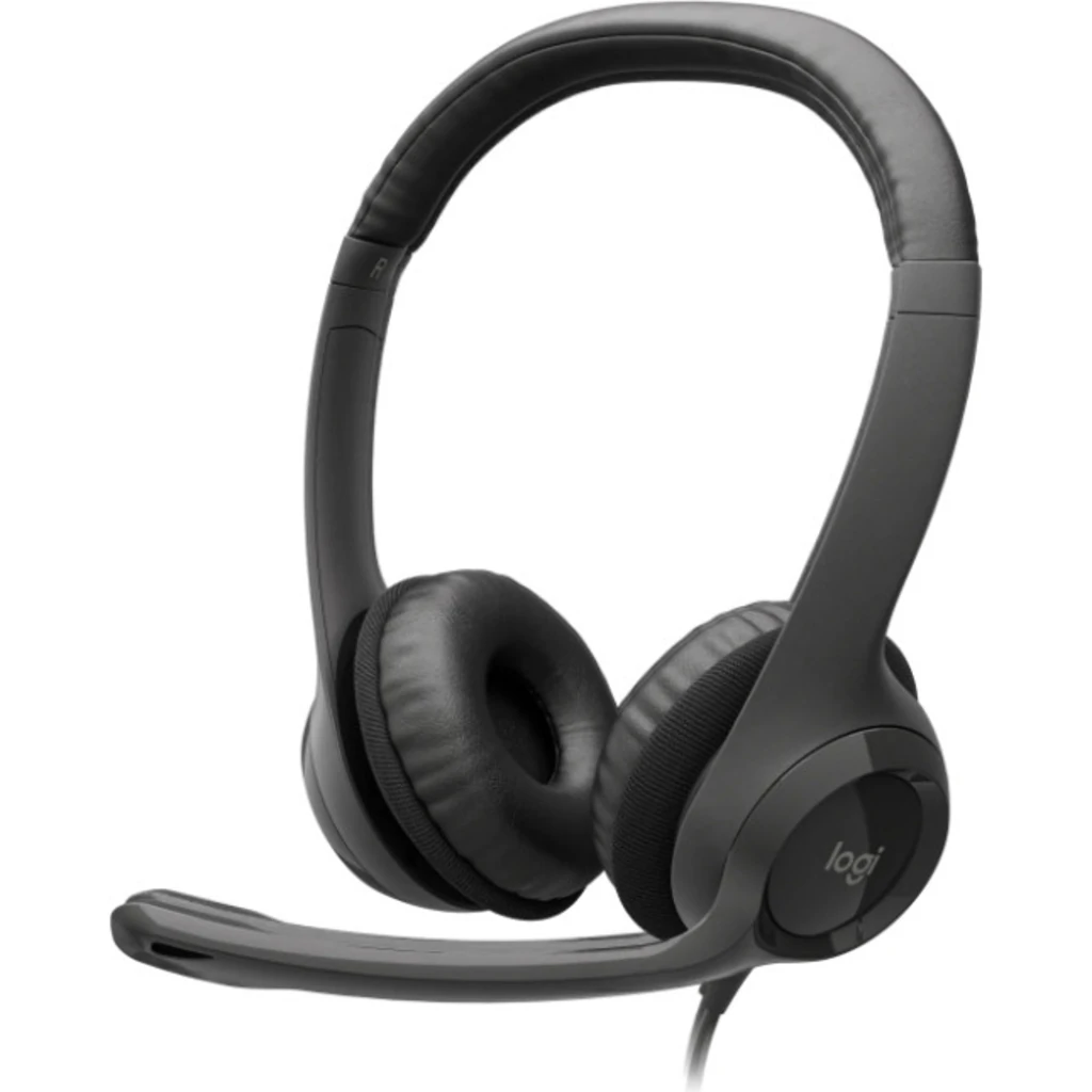 Гарнітура Logitech H390 USB Black (981-000406, 981-000014)