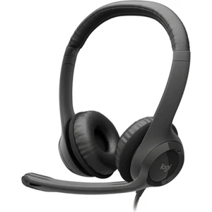 Гарнітура Logitech H390 USB Black (981-000406, 981-000014)
