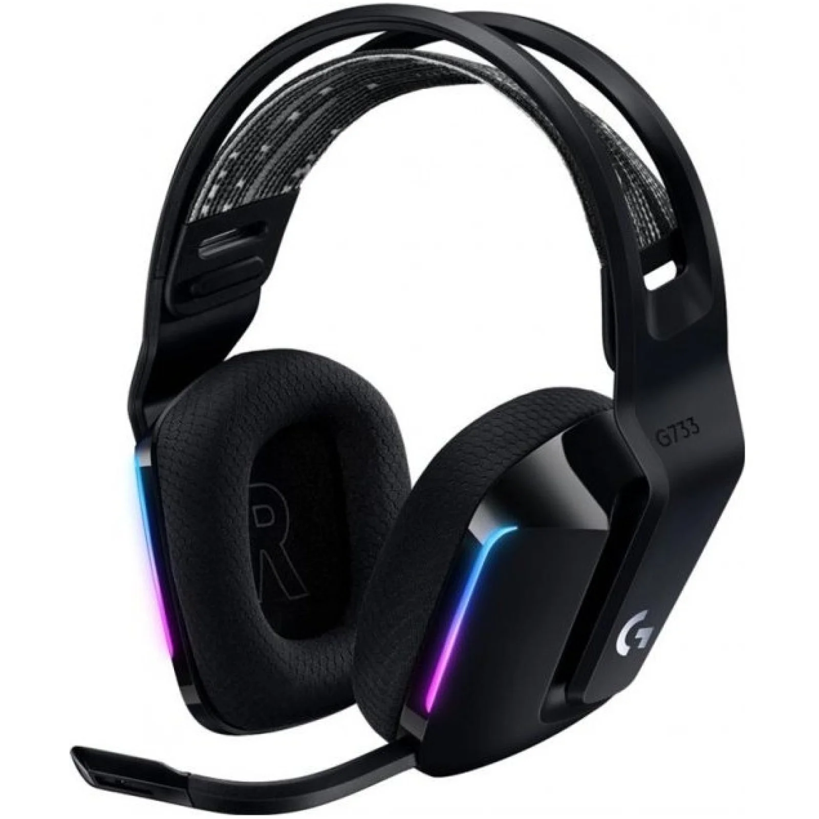Наушники Logitech G733 Lightspeed Wireless RGB Black (981-000864)