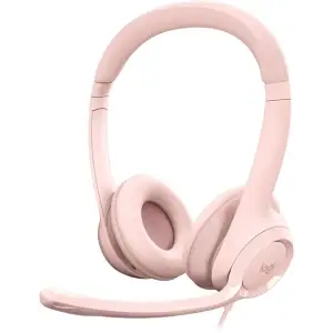 Гарнитура Logitech H390 USB Rose (981-001281, 981-001282)