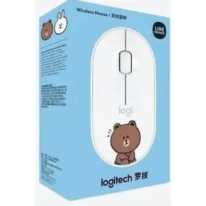 Миша LOGITECH Pebble M350 Line Friends Brown Bear
