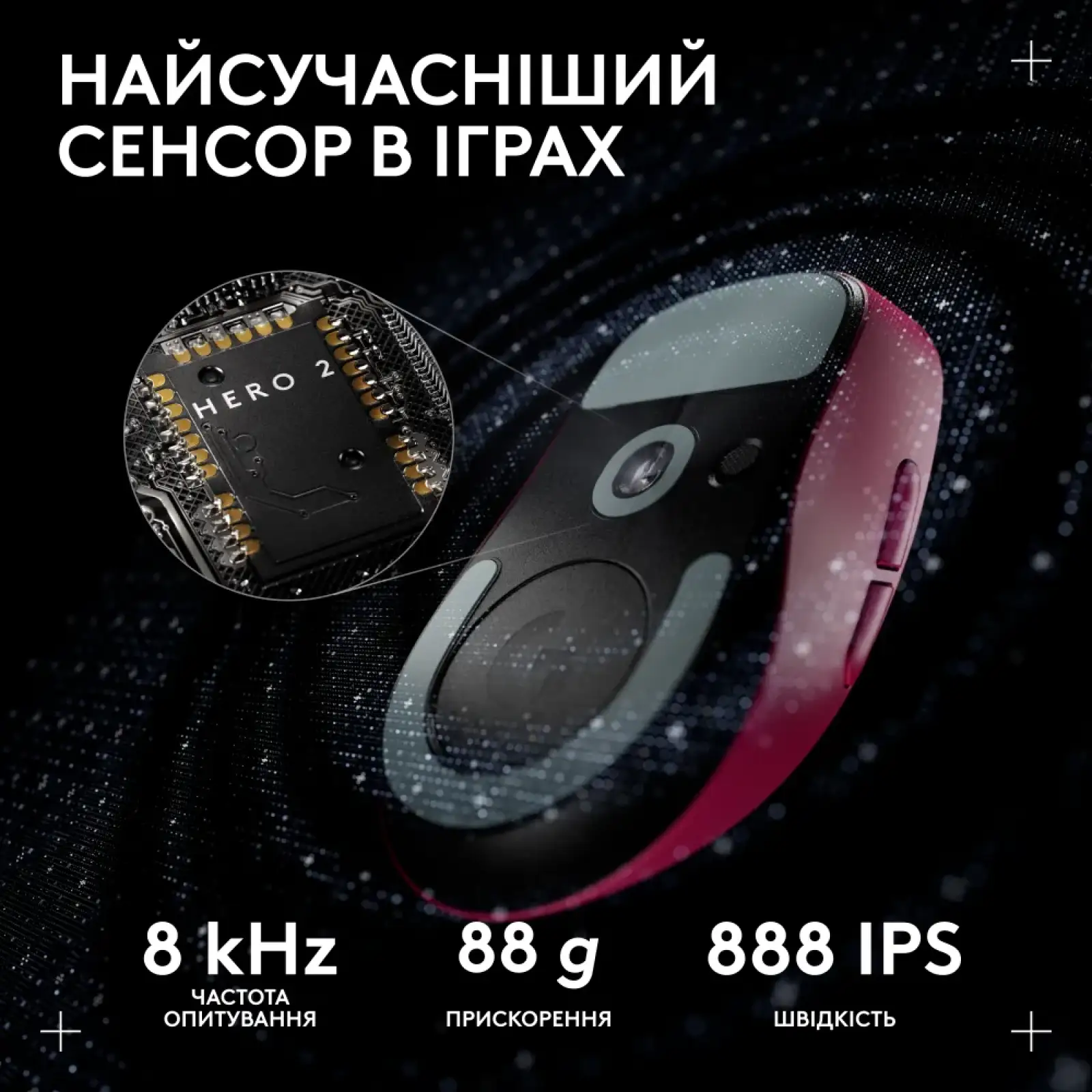 Миша Logitech G Pro X Superlight 2c Magenta 910-007545