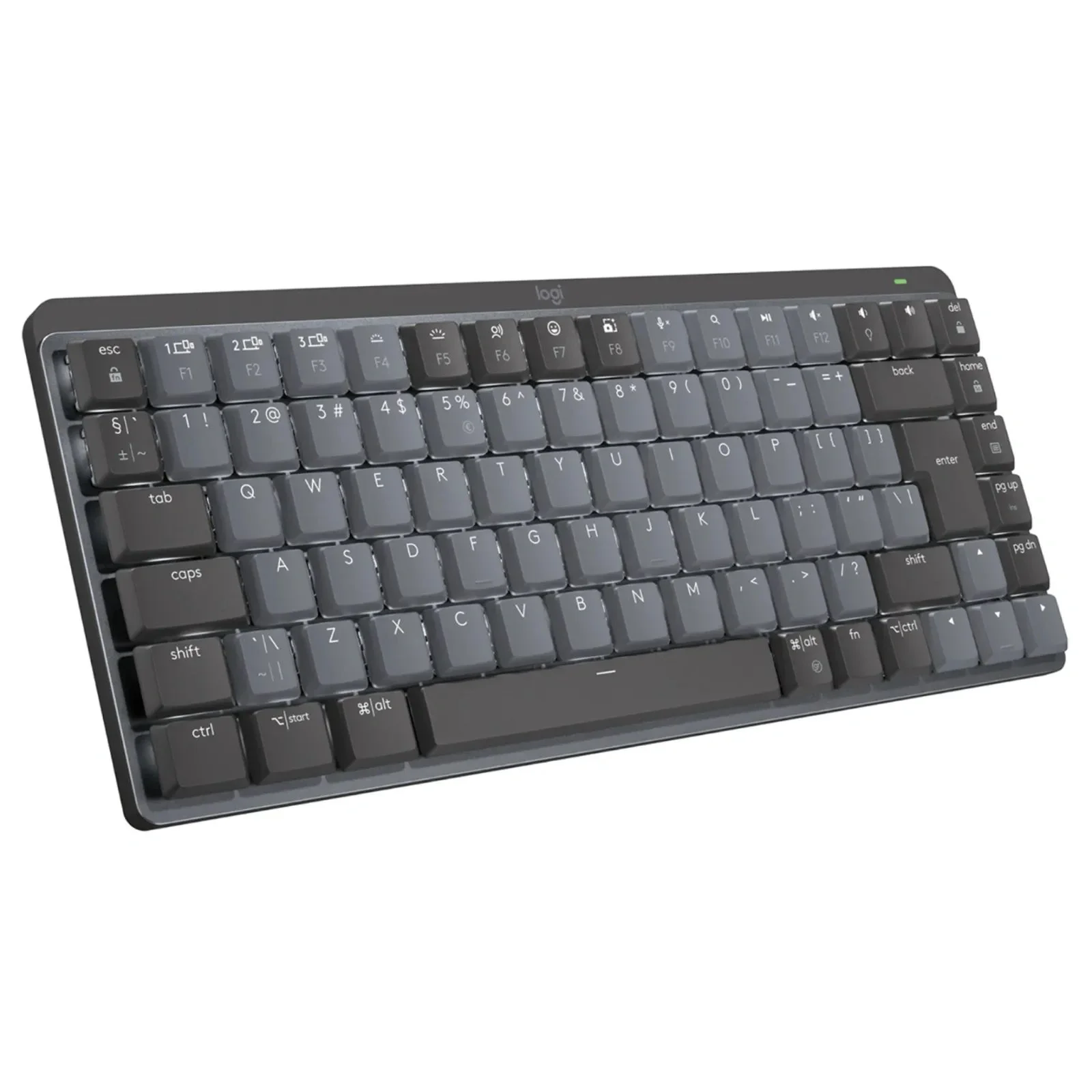 Клавиатура беспроводная Logitech MX Mechanical Mini Clicky Illuminated Graphite (920-010782) UA