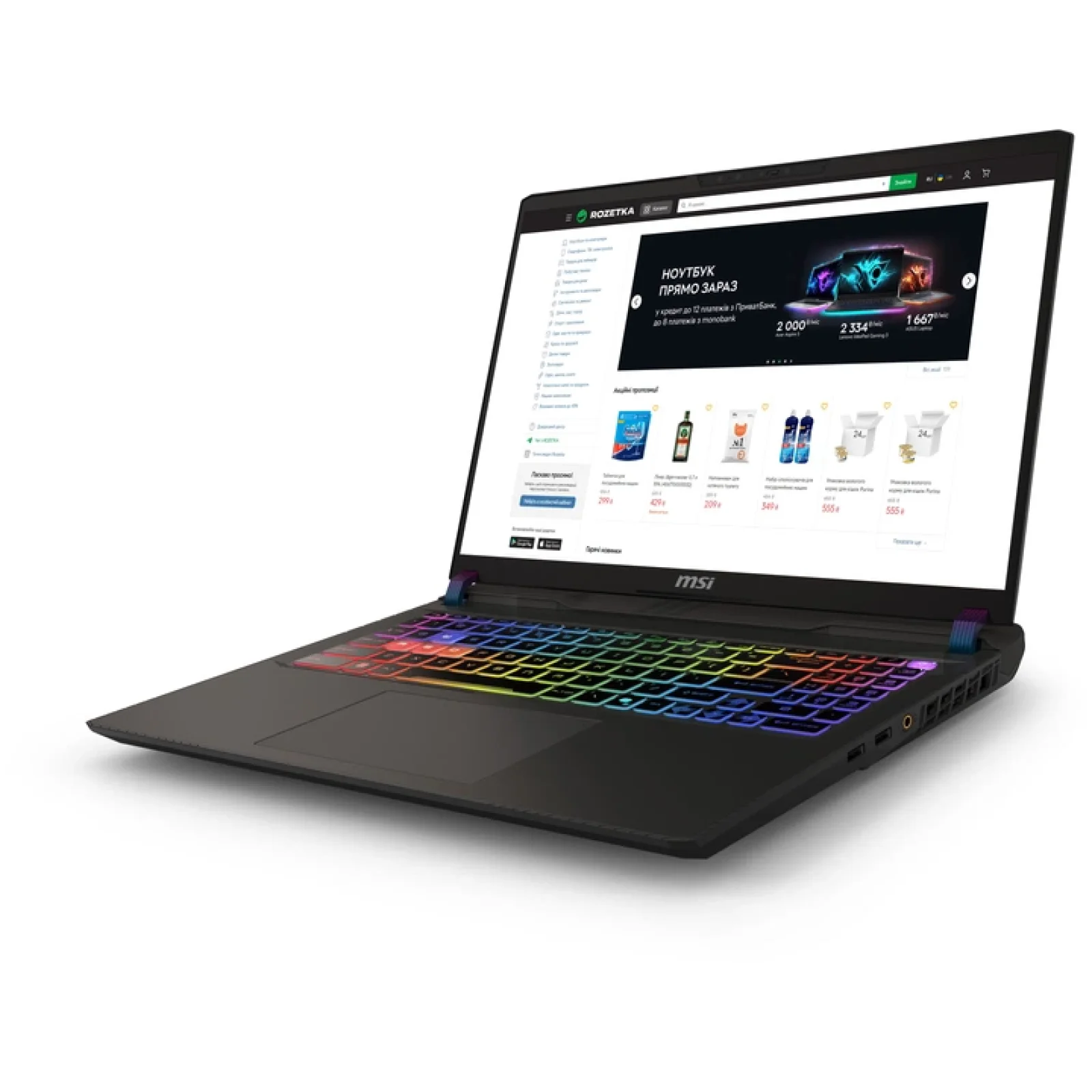 Ноутбук MSI Vector 16 HX AI A2XWIG-222XUA (9S7-15M352-222) UA