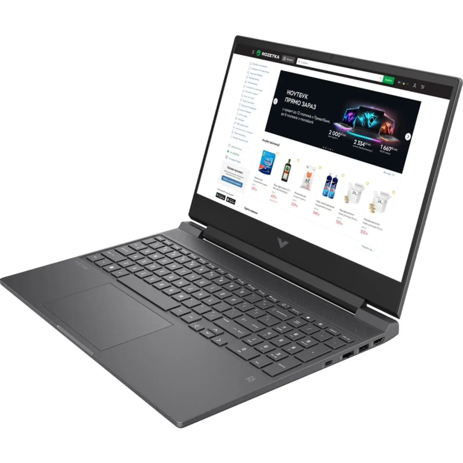 Ноутбук HP Victus 15-fa2037ua (C16GHEA) UA