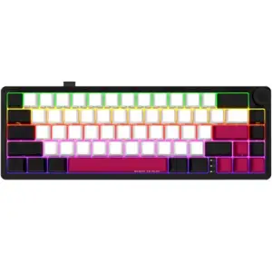 Клавіатура Lorgar KBP70MW Black/White/Pink (LRG-KBP70MW-BK-US) UA