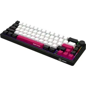 Клавиатура Lorgar KBP70MW Black/White/Pink (LRG-KBP70MW-BK-US) UA