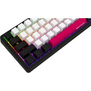Клавиатура Lorgar KBP70MW Black/White/Pink (LRG-KBP70MW-BK-US) UA