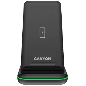 Бездротовий зарядний пристрій Canyon WS-304 Wireless Charger black (CNS-WCS304B) UA