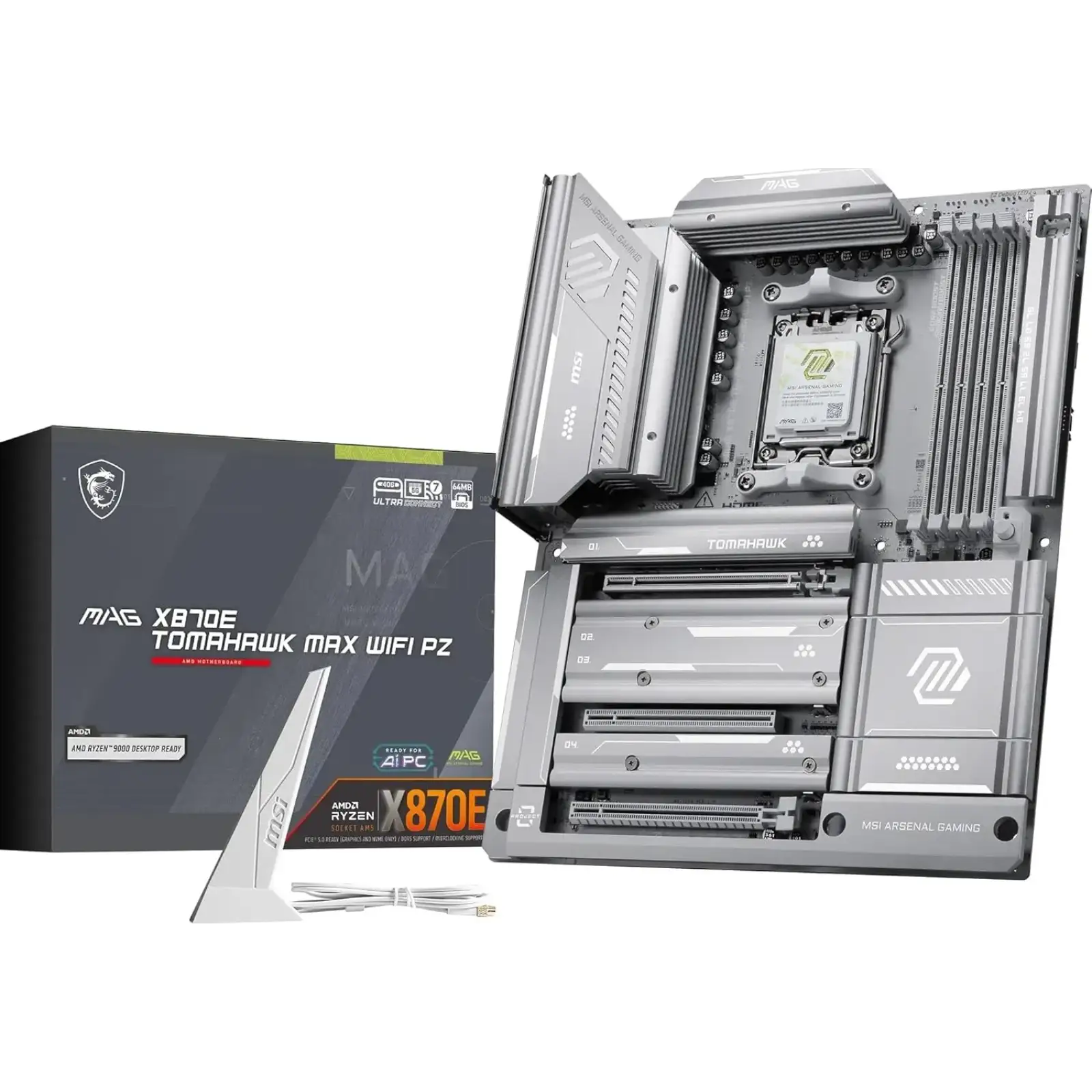 Материнська плата MSI MAG X870E Tomahawk MAX WIFI PZ s-AM5 UA