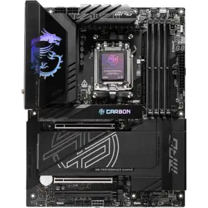 Материнська плата MSI MPG X870E Carbon Max WiFi s-AM5 UA