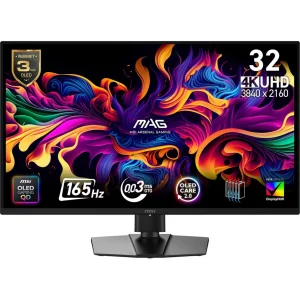 Монітор MSI MAG 322UP QD-OLED E16 (9S6-3DD29A-049) UA
