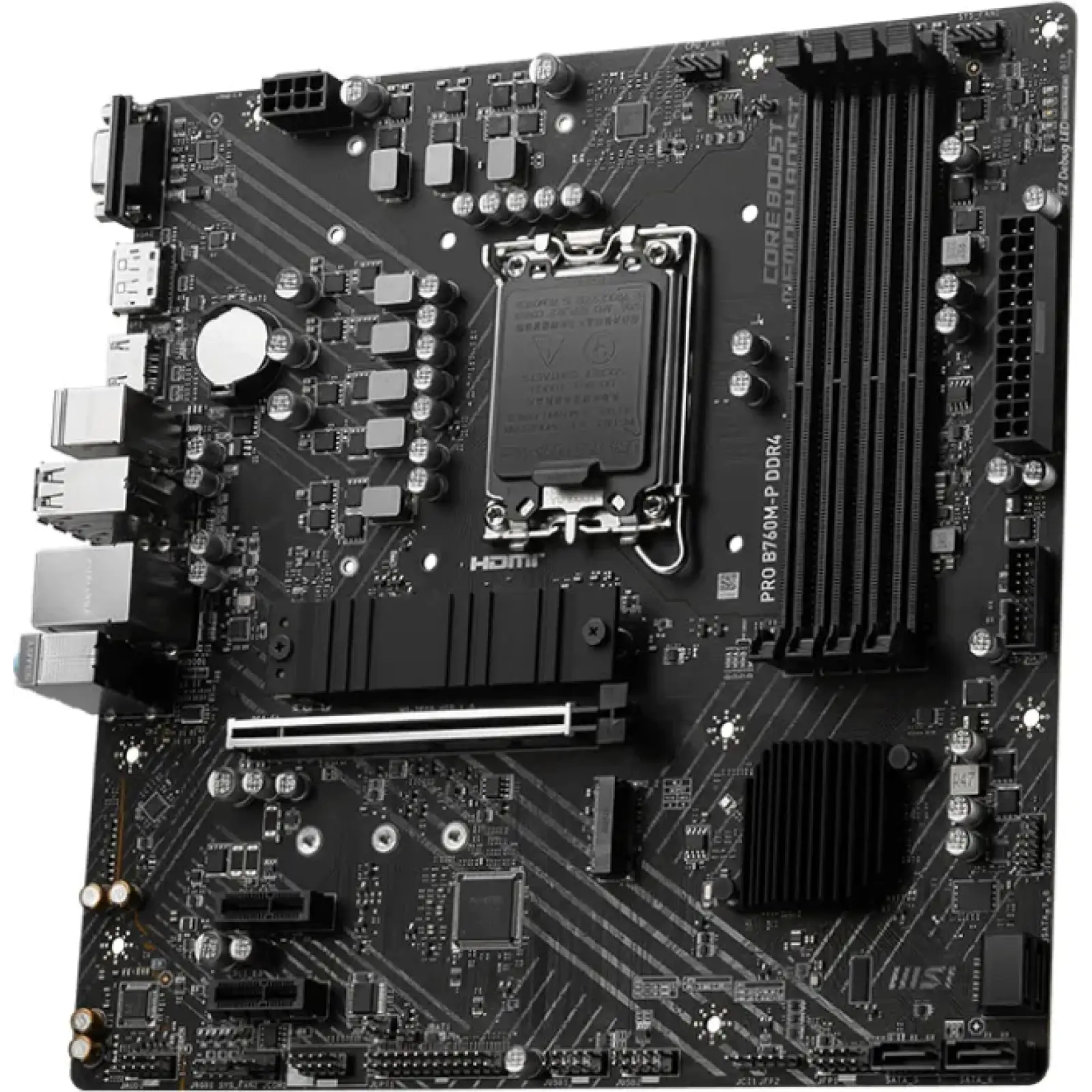 Материнская плата MSI Pro B760M-P DDR4 s-1700 (911-7E02-001)